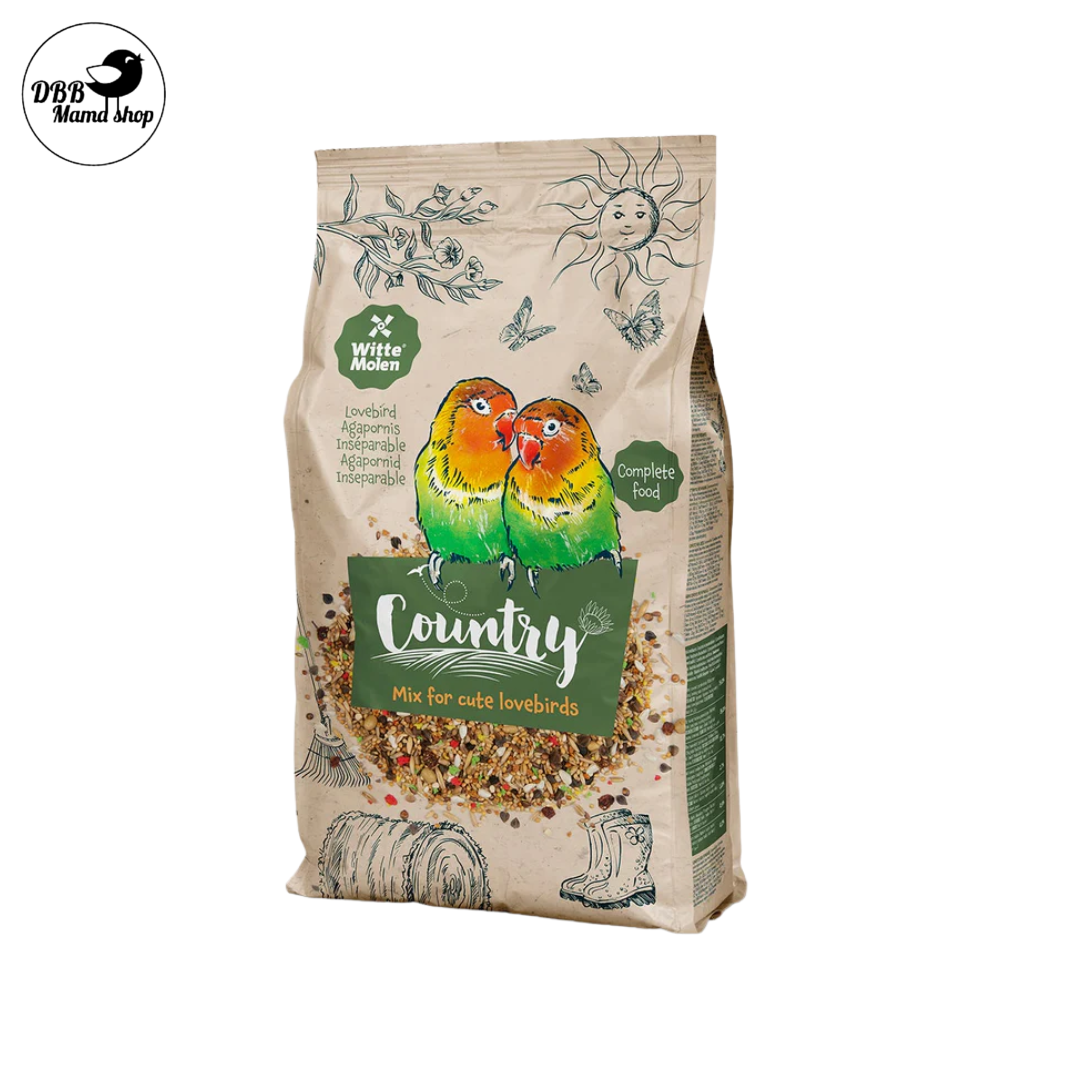 Witte Molen Country Budgies / Lovebirds/ Large Parakeets / Parrot 550g/ 600g/ 2kg / 2.5kg Bird Food