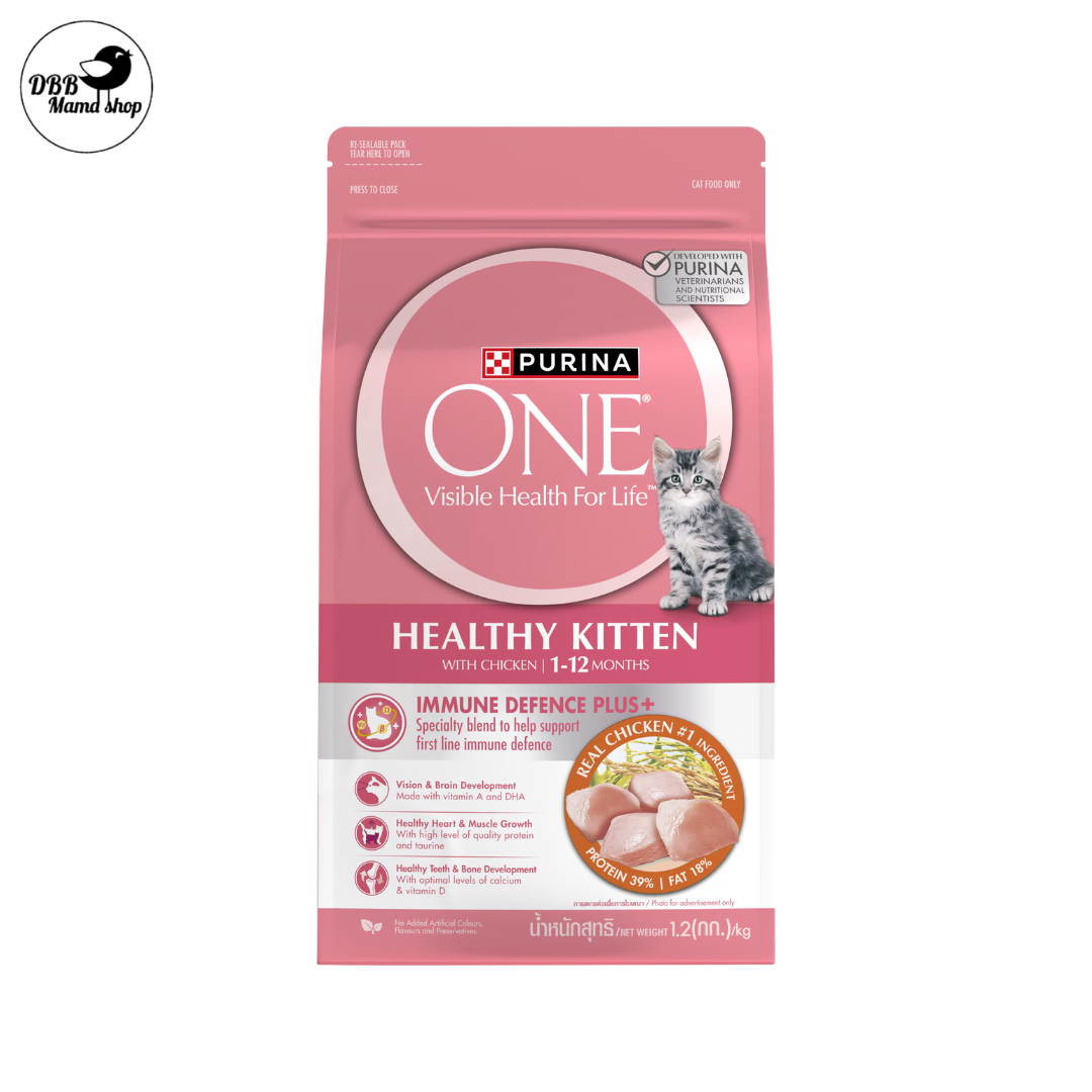 Purina ONE Cat Dry Food 1.2kg — Complete Nutrition for Healthy Cats