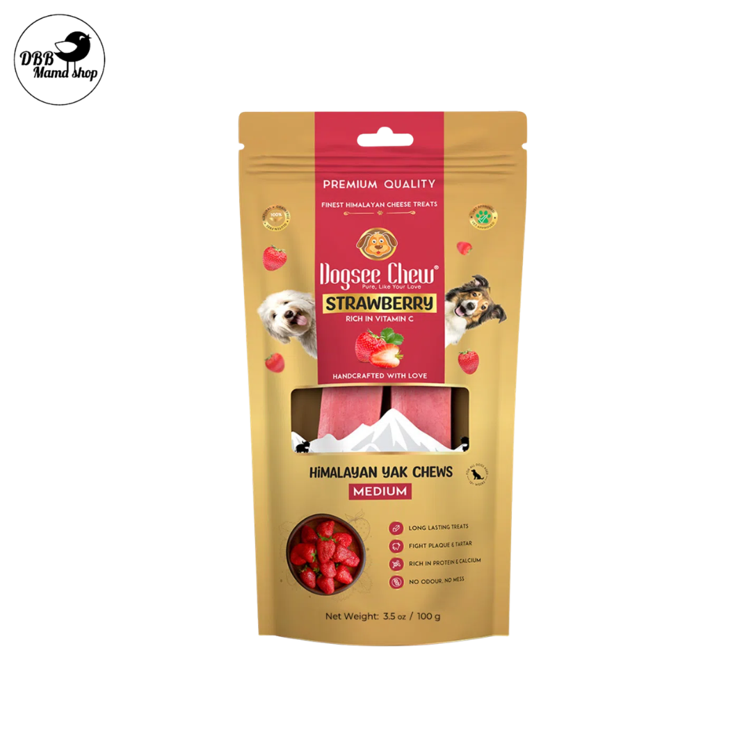 Dogsee Chew Premium Yak Bars – Healthy Dental Treats for Dogs - Medium / Large