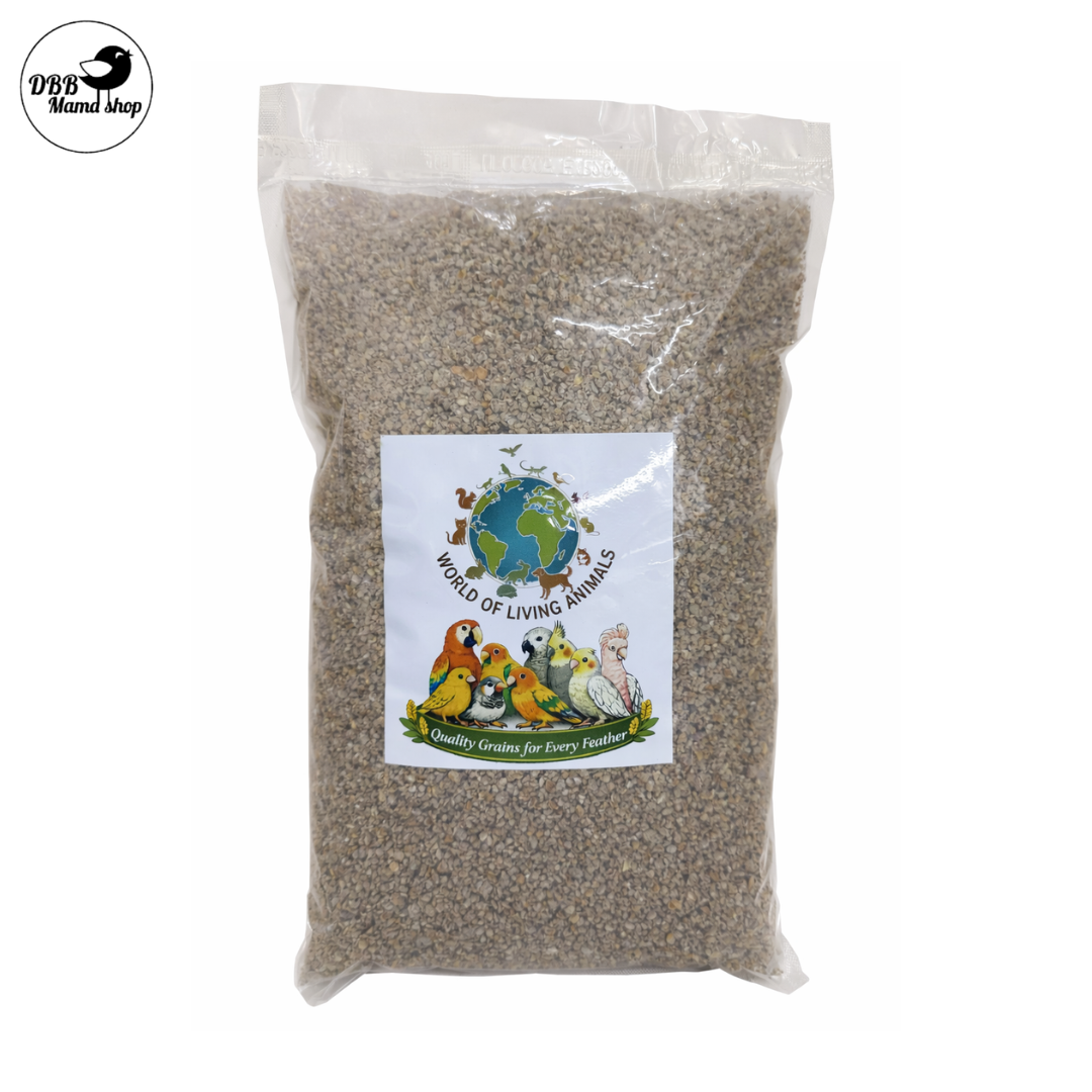 [WOLA] World Of Living Animals - Chicken Feed Coarse / Fine 1kg Parrot Bird Food