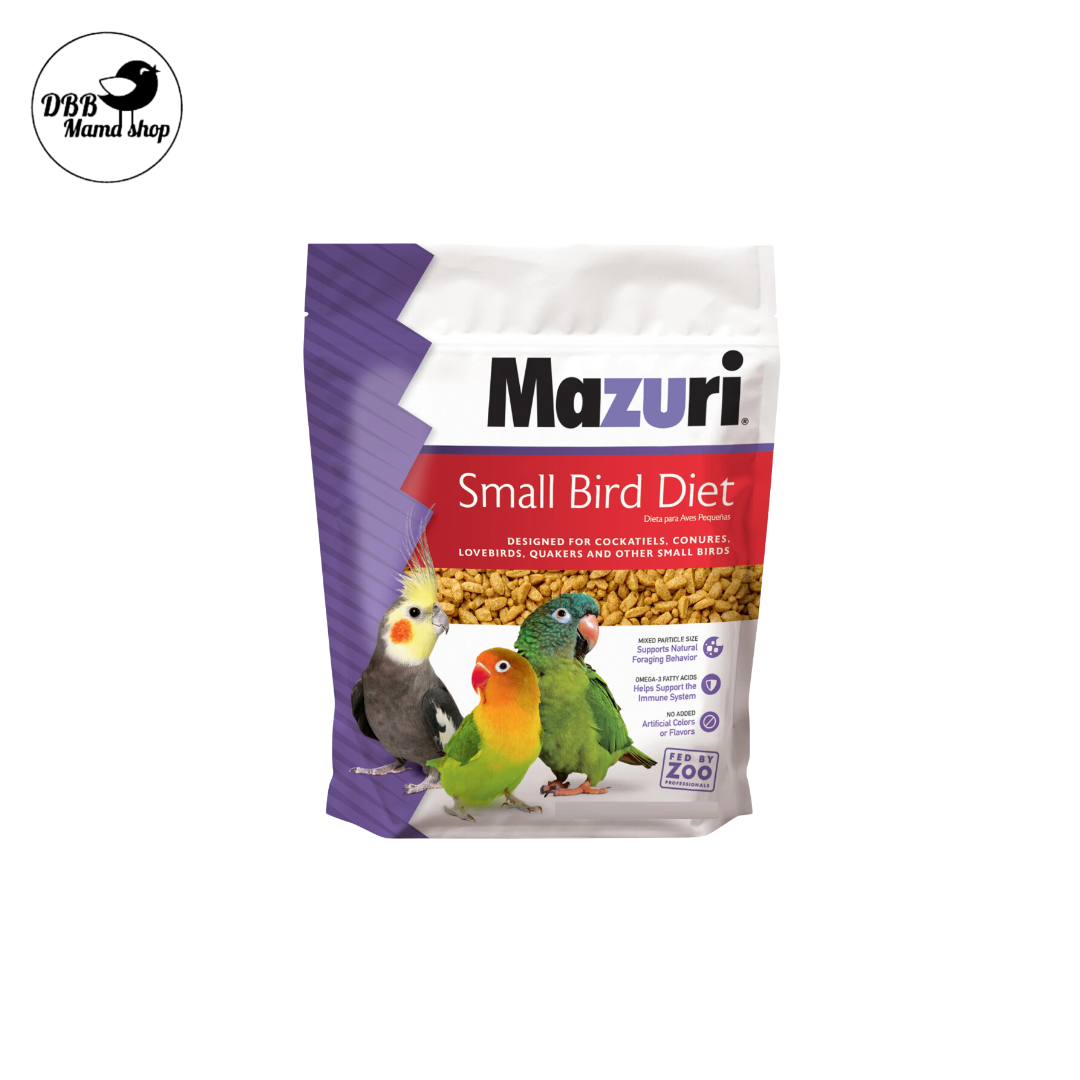 Mazuri Mini Small Large Bird Maintenance Diet 1kg Bird Food
