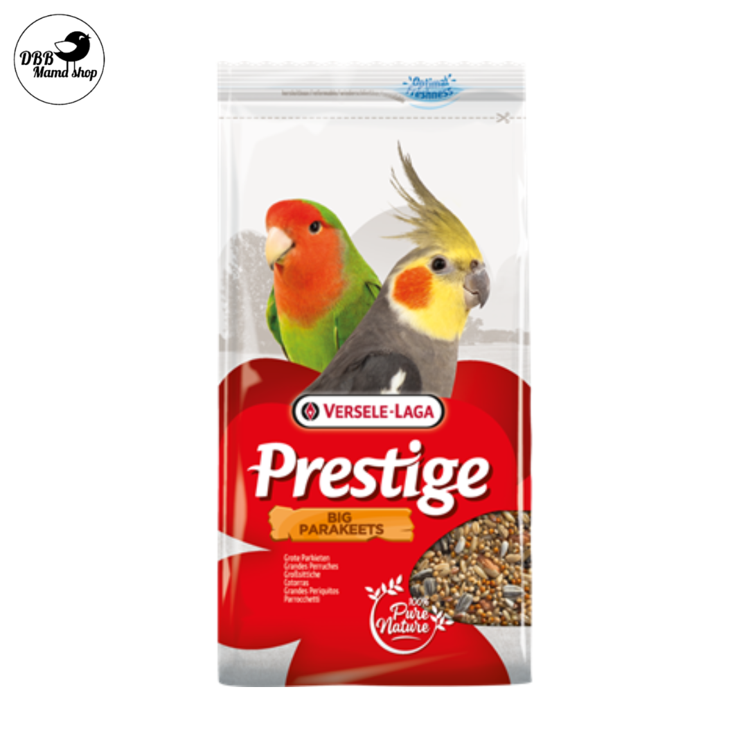 Versele‑Laga Prestige Birds Food — Premium Daily Nutrition 1kg for Canary Finch Budgie Lovebird Parakeet Parrots