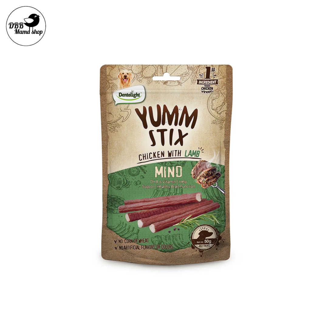 Dentalight Yumm Stix 50g / Yogurts Stix 70g / Avocado 12pc 80g Dog Dental Chew Treats