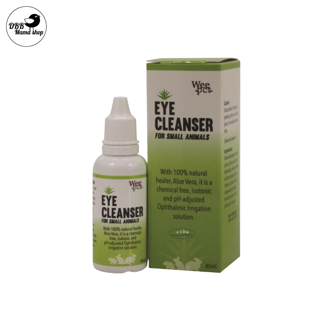 Weepet Eye Cleanser 40ml For Puppies Kittens Cats Small Animals