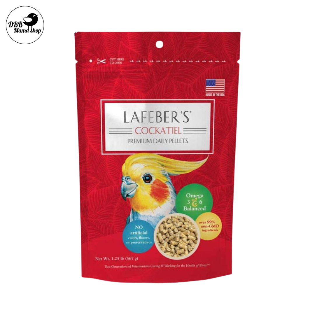 Lafeber Premium Daily Pellets Bird Food 1lb / 1.25lb Finch Canary Budgie Cockatiel Conure