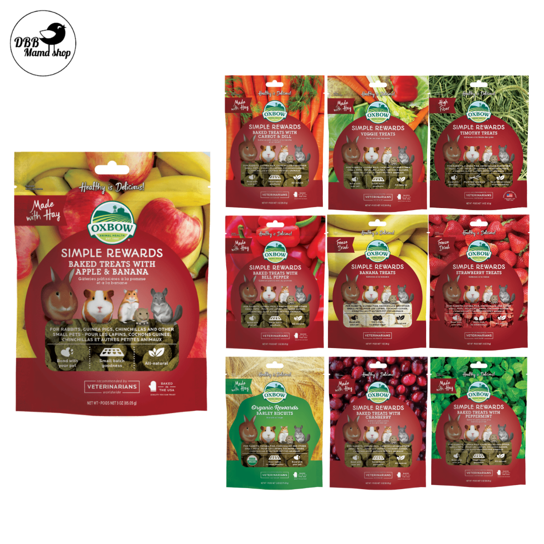 Oxbow Simple Rewards Treats – Healthy, Natural Treats for Small Pets