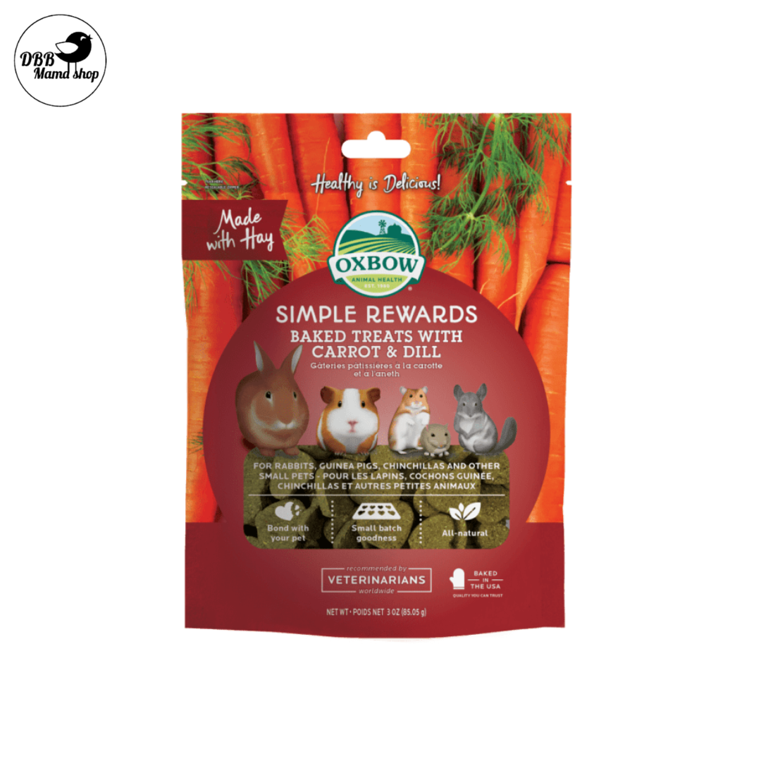 Oxbow Simple Rewards Treats – Healthy, Natural Treats for Small Pets