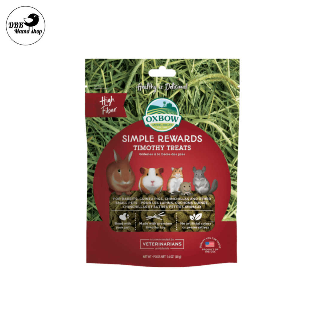 Oxbow Simple Rewards Treats – Healthy, Natural Treats for Small Pets