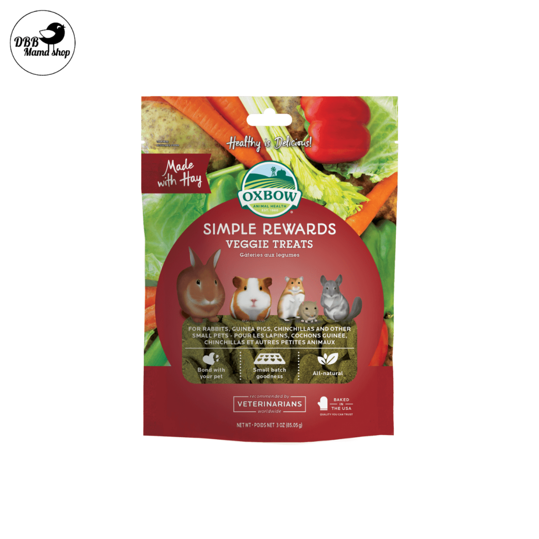 Oxbow Simple Rewards Treats – Healthy, Natural Treats for Small Pets