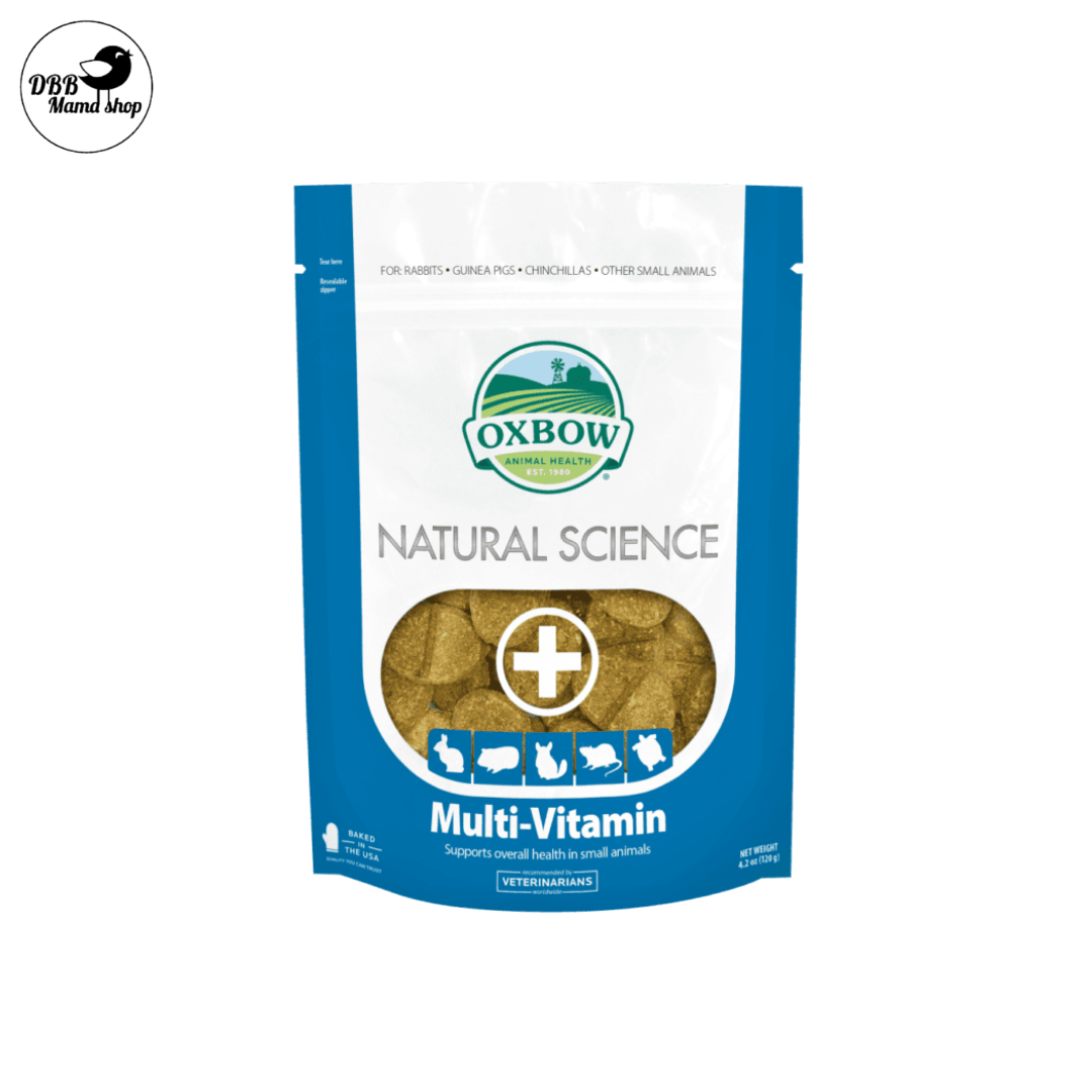 Oxbow Natural Science Supplement | Digestive • Joint • Immune • Urinary • Vitamin C | Small Pet Health Support