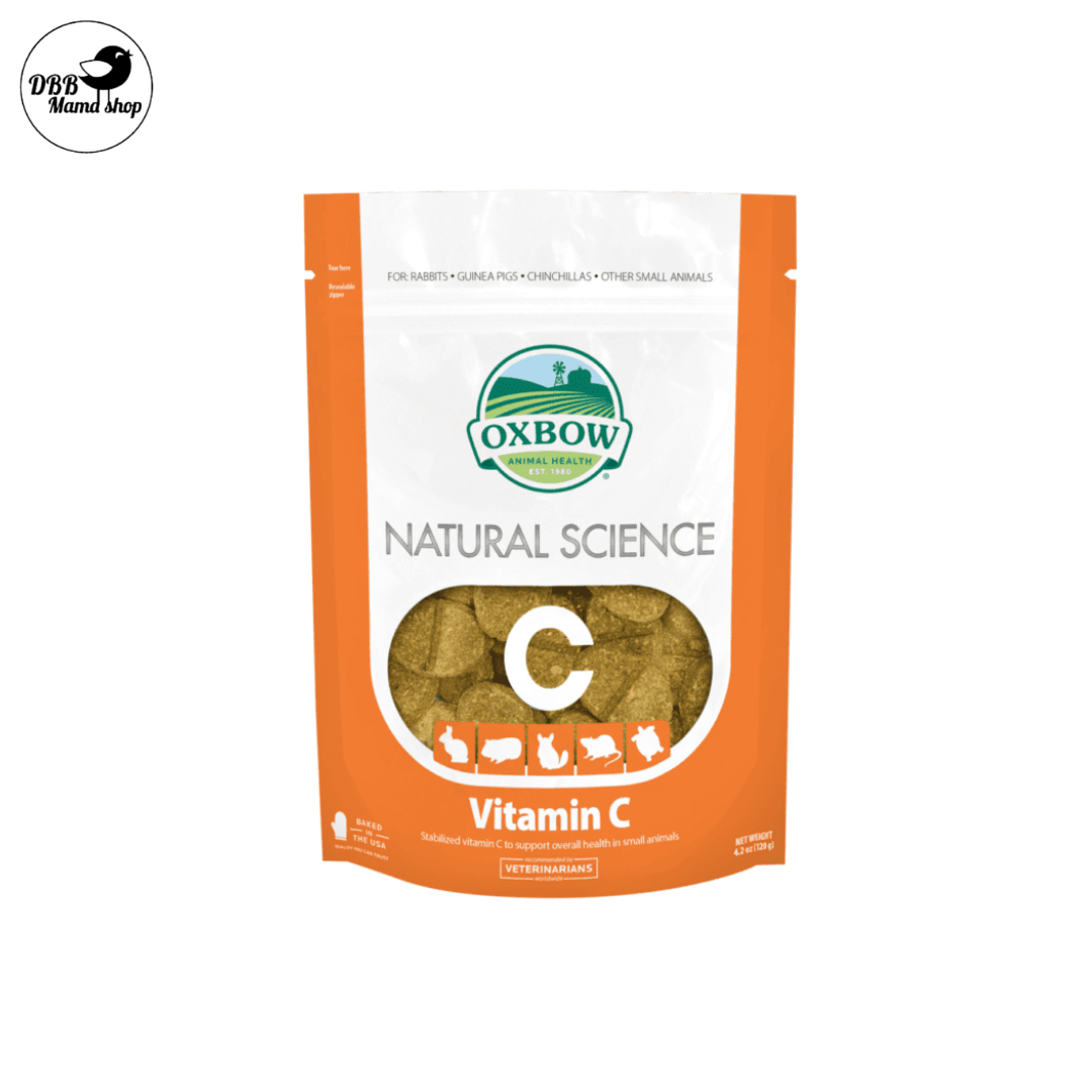 Oxbow Natural Science Supplement | Digestive • Joint • Immune • Urinary • Vitamin C | Small Pet Health Support