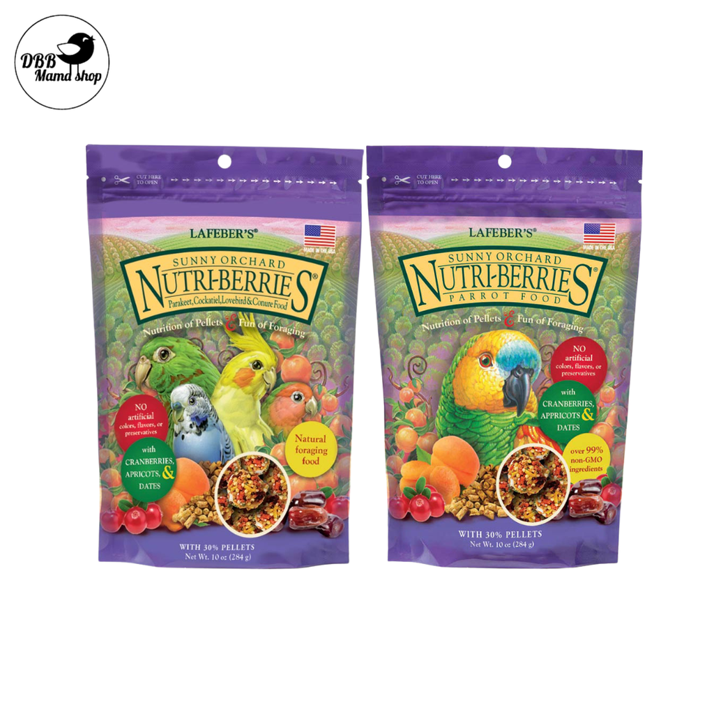 Lafeber Sunny Orchard Nutri-Berries Small Birds / Parrots 10oz Parrot Birds Food