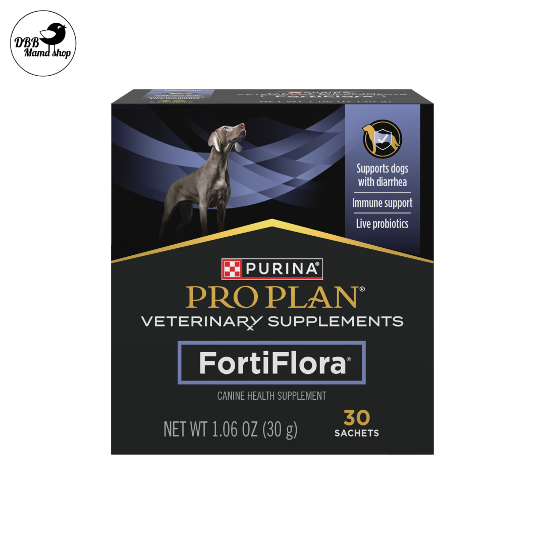 Purina Pro Plan Veterinary Supplements FortiFlora Probiotics Canine Health Supplement 1g x 30 sachets
