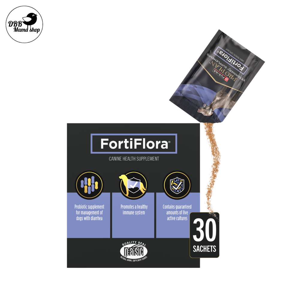 Purina Pro Plan Veterinary Supplements FortiFlora Probiotics Canine Health Supplement 1g x 30 sachets