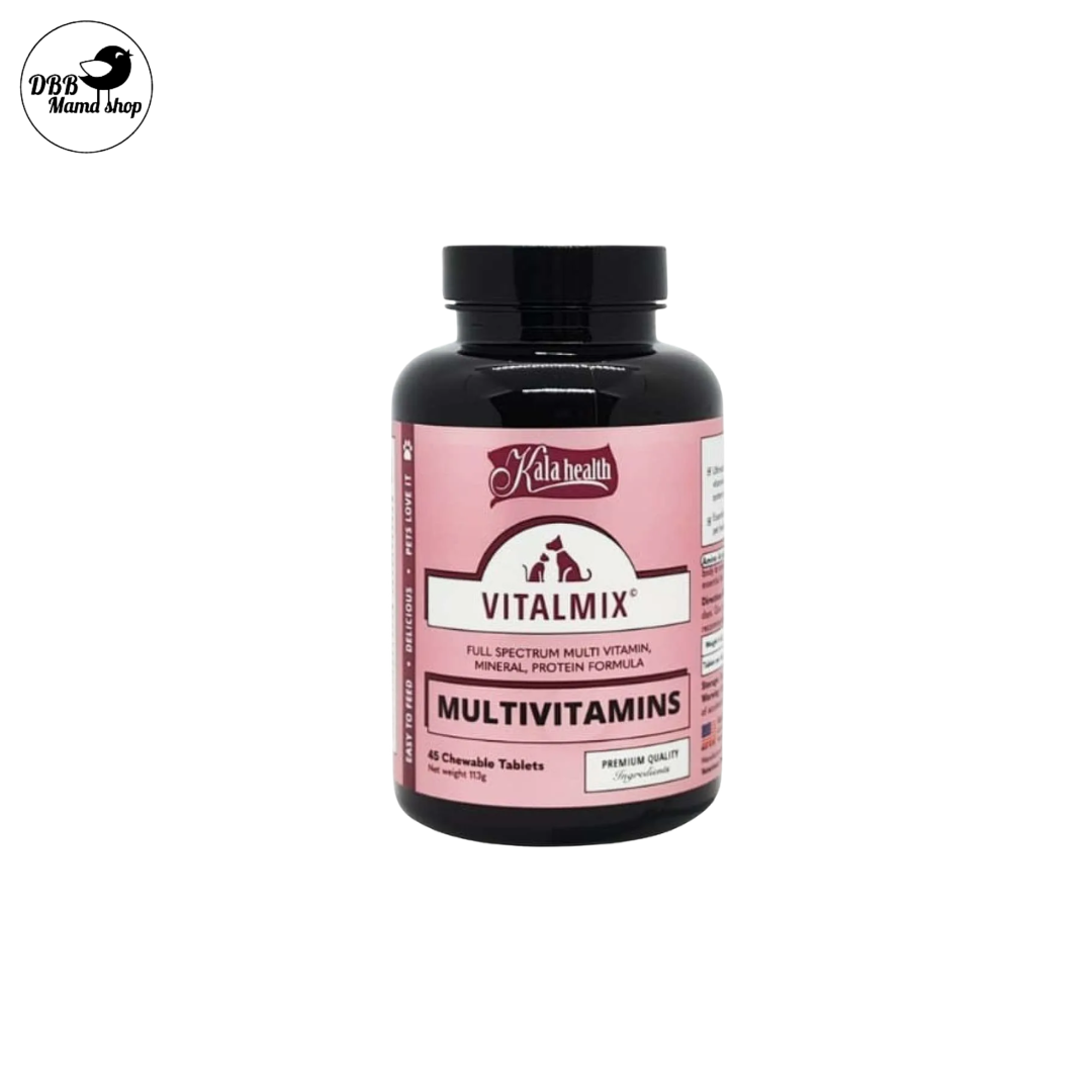Kala Health Vitalmix Multivitamins Cats & Dogs Supplements 45 Tabs