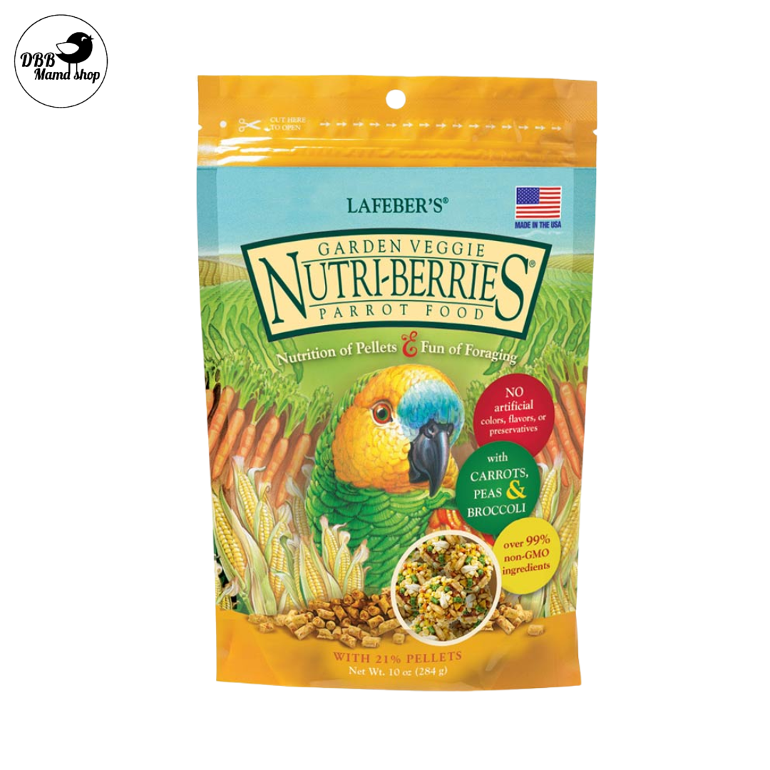Lafeber Garden Veggie Nutri-Berries 10oz Bird Food