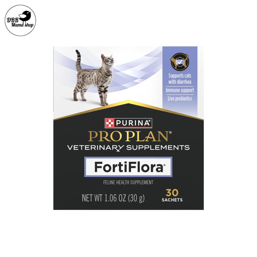 Purina Pro Plan Veterinary Supplements FortiFlora Probiotics Feline Health Supplement 1g x 30 sachets