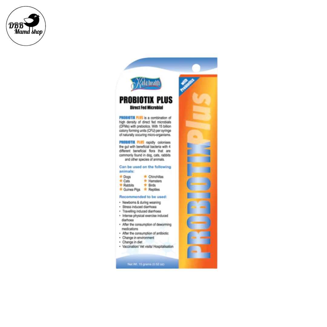 Kala Health Probiotix Plus 15g & 30g For Cats & Dogs Supplements